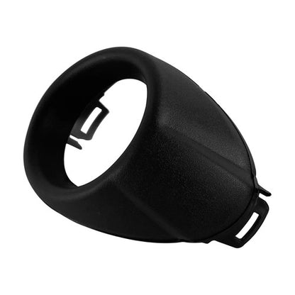 Pair Matte Black Front Bumper Fog Light Cover Bezels For 2012-2014 Ford Focus