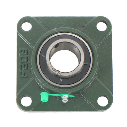 Solid Spare 4pcs UCF206-20 Pillow Block Flange Bearing 1-1/4" Bore 4 Bolt Solid Base