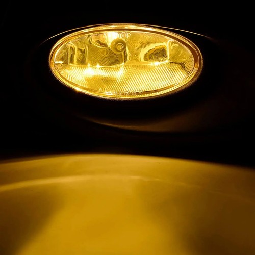 Fit 2002 2003 2004 Acura RSX Pair Yellow Lens Driving Fog Lights Lamps w/wiring