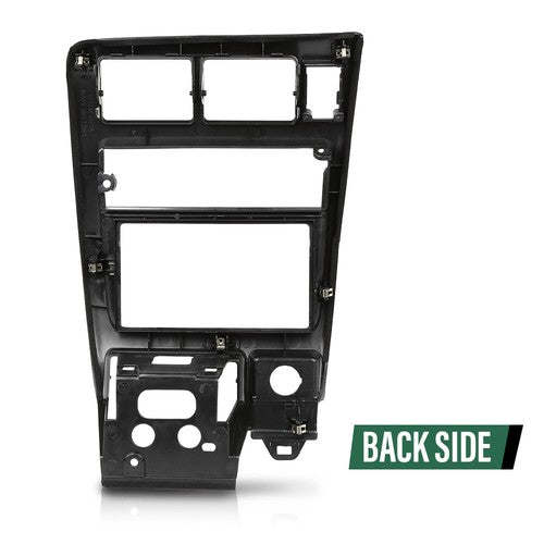 Solid Spare Fit For 1998-2004 Toyota Tacoma Center Dash Radio Bezel Trim Cover Black