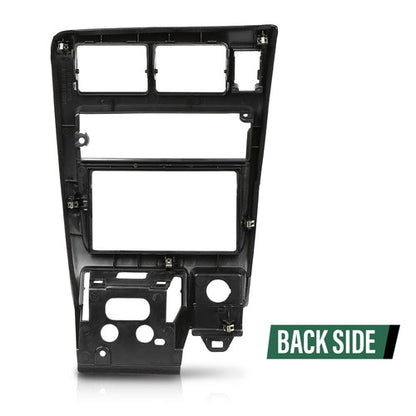 Solid Spare Fit For 1998-2004 Toyota Tacoma Center Dash Radio Bezel Trim Cover Black
