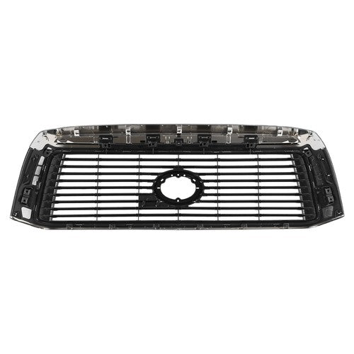 Chrome Front Bumper Upper Grille Grill For 2010-2013 Toyota Tundra 53100-0C240
