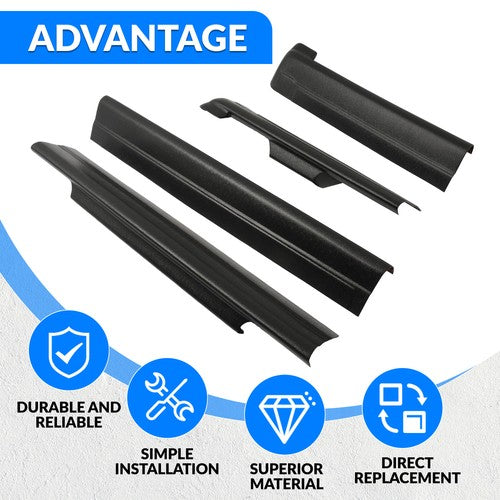 Solid Spare Fits 1999-2006 Silverado/GMC Sierra Extended Cab Rocker Panels Covers 14068