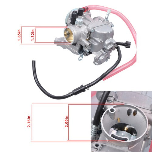Solid Spare Carburetor Carb For Arctic Cat 400 Automatic & Manual 0470-504 2004