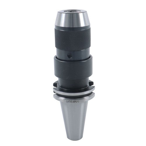 Solid Spare For HAAS CAT40 APU13 CAT40 Collet Chuck CNC Keyless Drill Chuck 1/2''