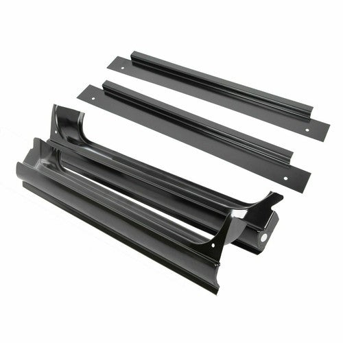 Solid Spare For 67-72 Chevy GMC C10 Truck LH RH Side Full Rocker Panels w/ Inner Patch Panel