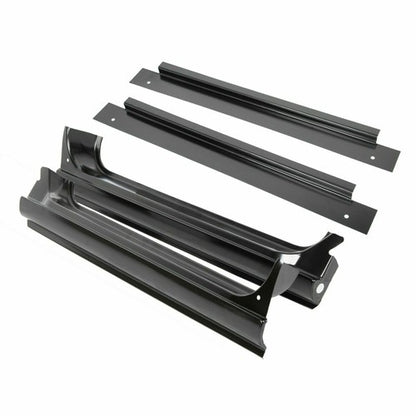 Solid Spare For 67-72 Chevy GMC C10 Truck LH RH Side Full Rocker Panels w/ Inner Patch Panel