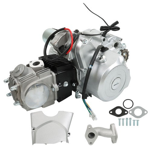 Solid Spare 110cc 4 Stroke Electric Start Auto Transmission Engine Motor For ATV GO Kart New