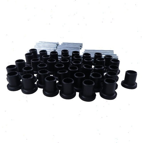 Solid Spare Front and Rear Upper Lower Arm Shaft Bushings for Polaris Ranger 500 700 800 900