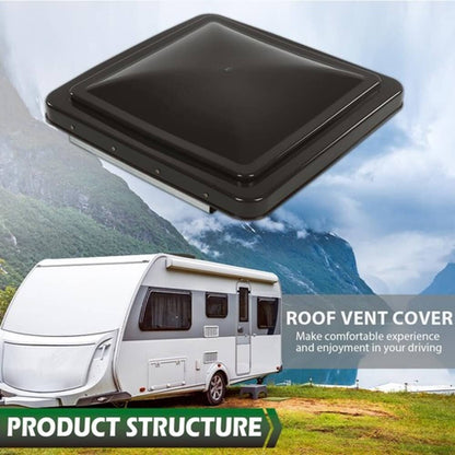 Solid Spare New 2pcs Smoke 14" x 14" Replacement Roof Vent Cover Camper RV Trailer Ventline