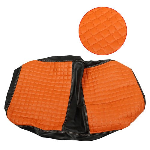Solid Spare For EZGO Freedom TXT Orange Front And Rear Seat Covers Golf Cart 2014-Up