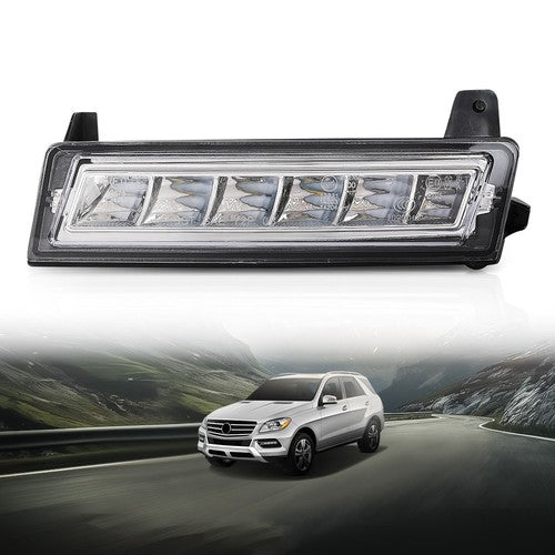 Solid Spare LED DRL Daytime Running Light Left Fit For 10-12 Mercedes Benz ML GL GLK
