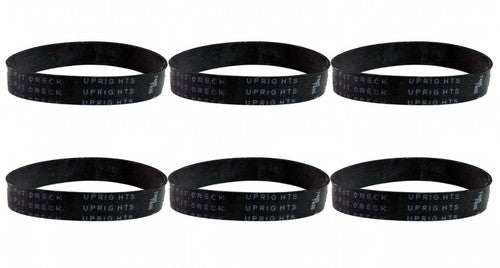 Solid Spare (6) Belts for Oreck XL Vacuum Part # 0300-604