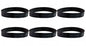 Solid Spare (6) Belts for Oreck XL Vacuum Part # 0300-604