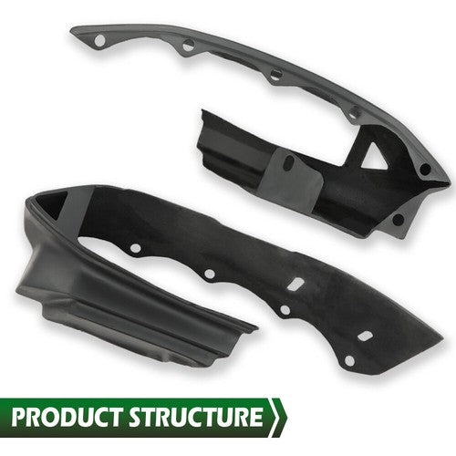 Solid Spare Rear Bumper Fillers Fit For Cadillac Fleetwood Brougham Deville 1980-1992