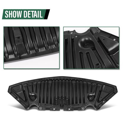 Solid Spare Front Lower Engine Splash Undercar Shield For 10-15 Mercedes-Benz GLK250 GLK350