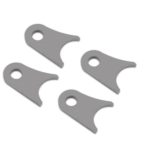 Solid Spare New For Up to 2 inch Tube Jeep Buggy Offroad Mounting Tab Weld On Bracket 4pcs