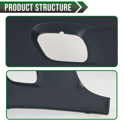 Solid Spare Fit For 2008-2017 Freightliner Cascadia Front Bumper End Cover Left Driver Side