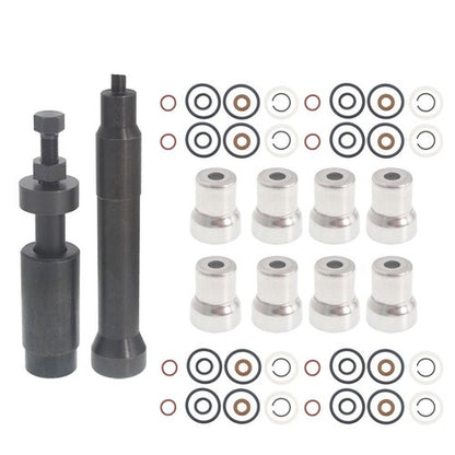 Solid Spare For Ford Powerstroke 6.0L 2003-10 Injector Sleeve Cup Removal Tool Install Kit