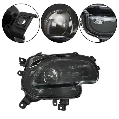 Solid Spare Left + Right Side Front Headlights Headlamps For Jeep Cherokee 2014-2018 Clear