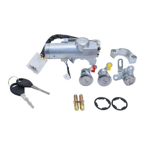 Ignition Switch Door & Tailgate Lock Cylinder Set for 1998-2004 Nissan Frontier