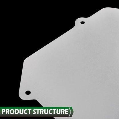 Solid Spare A/C Heater Delete Panel Plate Fit For 94-04 Chevy S-10 Blazer GMC Jimmy Sonoma