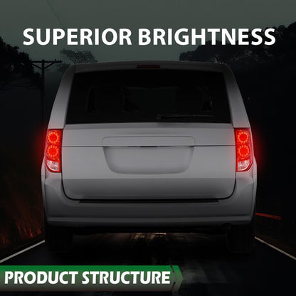 Solid Spare Fit For 2011-2020 Dodge Grand Caravan LED Tail Light Brake Lamp Left Driver Side