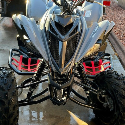 Solid Spare Nerf Bars Side Steps Heel Guards For Yamaha Raptor 700 700R YFM700R All Years