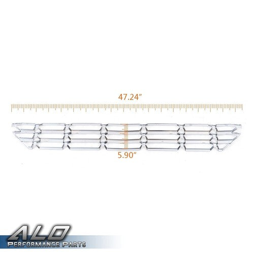 Solid Spare Fit For 16-18 Chevy Silverado 1500 Chrome Grille Overlay Snap On Insert