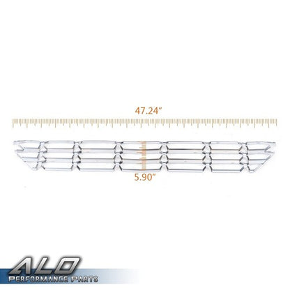 Solid Spare Fit For 16-18 Chevy Silverado 1500 Chrome Grille Overlay Snap On Insert