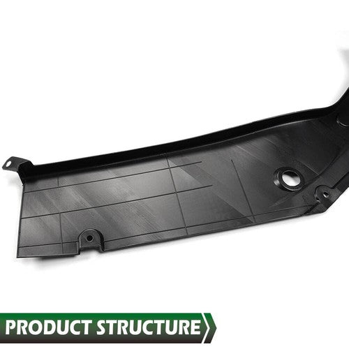 Solid Spare Fit For 2016-2020 Honda Civic 10th Gen Long Version Engine Bay Side Panel Cover