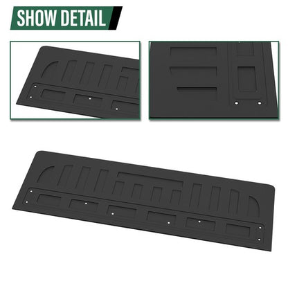 Solid Spare Fit For 14-19 Chevy Silverado GMC Sierra TPE Tailgate Mat Truck Liner