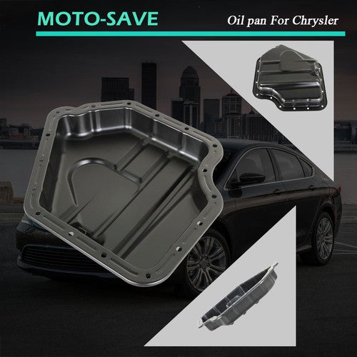 Solid Spare Engine Oil Pan Lower For 11-14 Chrysler Dodge Avenger Journey Ram 3.6L5 184404AF
