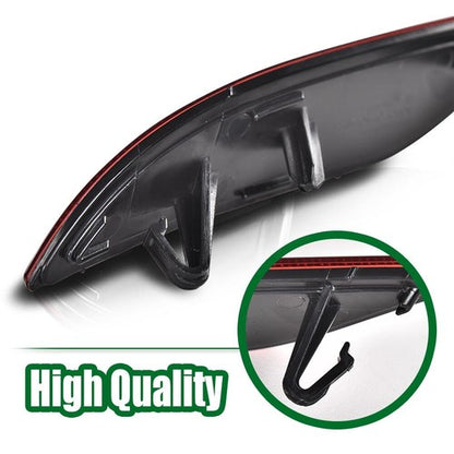 Solid Spare Fit For 16-22 Chevrolet Malibu Rear Bumper Reflector Right Passenger Side Red