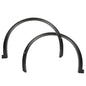 Solid Spare Fit For 16-21 Tesla Model X Front Left & Right Fender Flare Wheel Arch Molding