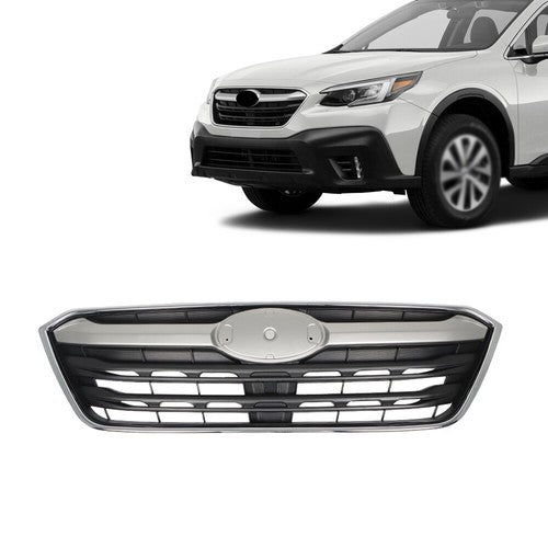 Solid Spare For Subaru Outback 2020 2021 2022 Plastic Front Bumper Upper Grille Mesh Grill