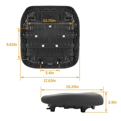Solid Spare 3PCS Complete Bottom Seat Back For Yamaha Viking 700 YXM700D 4X4 2014-2022