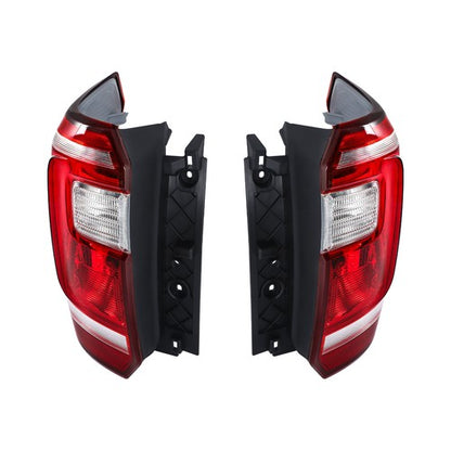 Solid Spare Clear&Red Tail Lights For Ford Expedition 2018-2021 Right+Left Side Halogen Type