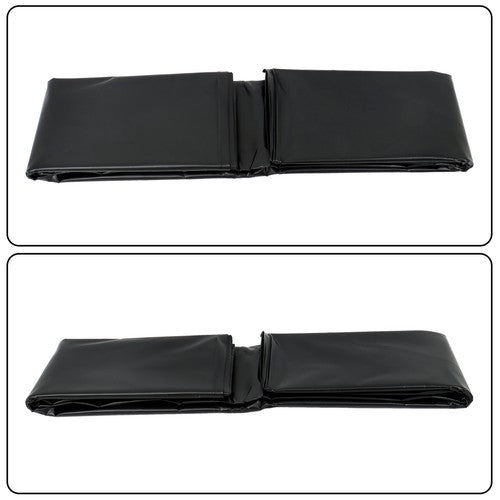 Solid Spare 15×20 Ft Pond Liners 20 Mil Waterproof Fish Liner For Water Garden HDPE Black