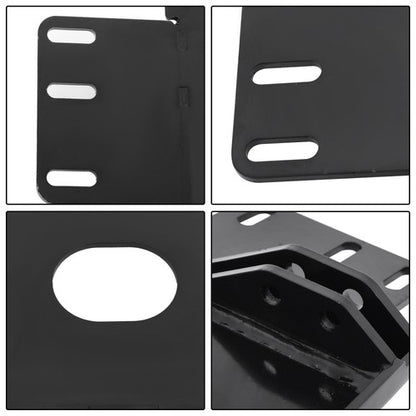Solid Spare Snow Plow Mid Mount Kit For Polaris Sportsman 450 500 570 600 700 800 ATP330 500