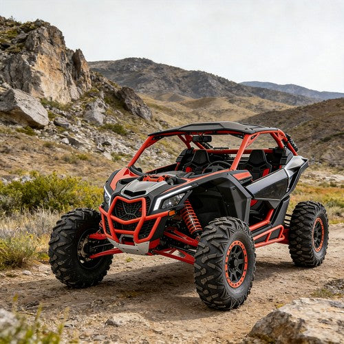 Solid Spare 1 Set Red A-Arm 72" High Clearance For Can-Am Maverick X3 RC RS MR MAX Turbo R