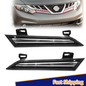 2PCS For Nissan Murano 2009-2014 Pair Headlight Reflector Panel Left +Right Side
