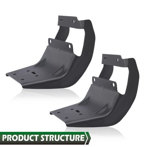 Solid Spare 2pcs Running Board Mounting Bracket Fit For 15-22 Ford F-150 F150 Pickup