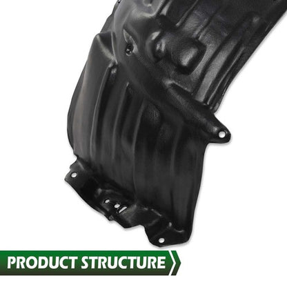 Solid Spare Fender Liner Set Fit For 2007-2011 Toyota Camry Front Left & Right 2pcs