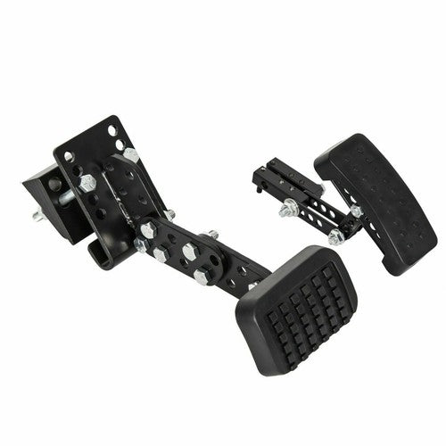 Solid Spare Gas and Brake Pedal Extenders for Short Drivers People Adjustable Length Angle