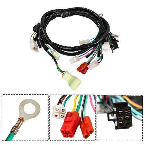 Solid Spare CDI Ignition Coil Spark Plug Wire Harness For Honda FourTrax 300 TRX300FW 4x4