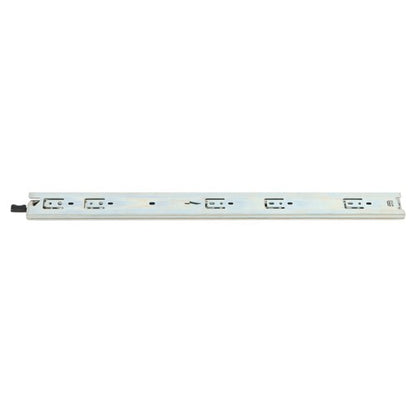 Solid Spare 1 Pair Locking Drawer Slides 24 Inch Full Extension & Lock 150 lb Load Capacity