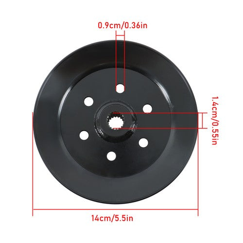 Solid Spare AM126129 For John Deere Pulley LX178 LX186 LX188 LX255 S2348 S2554