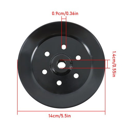 Solid Spare AM126129 For John Deere Pulley LX178 LX186 LX188 LX255 S2348 S2554