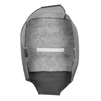 Solid Spare Compatible For Ford F250 F350 Truck 2001-2007 NEW Driver Bottom Seat Cover Gray
